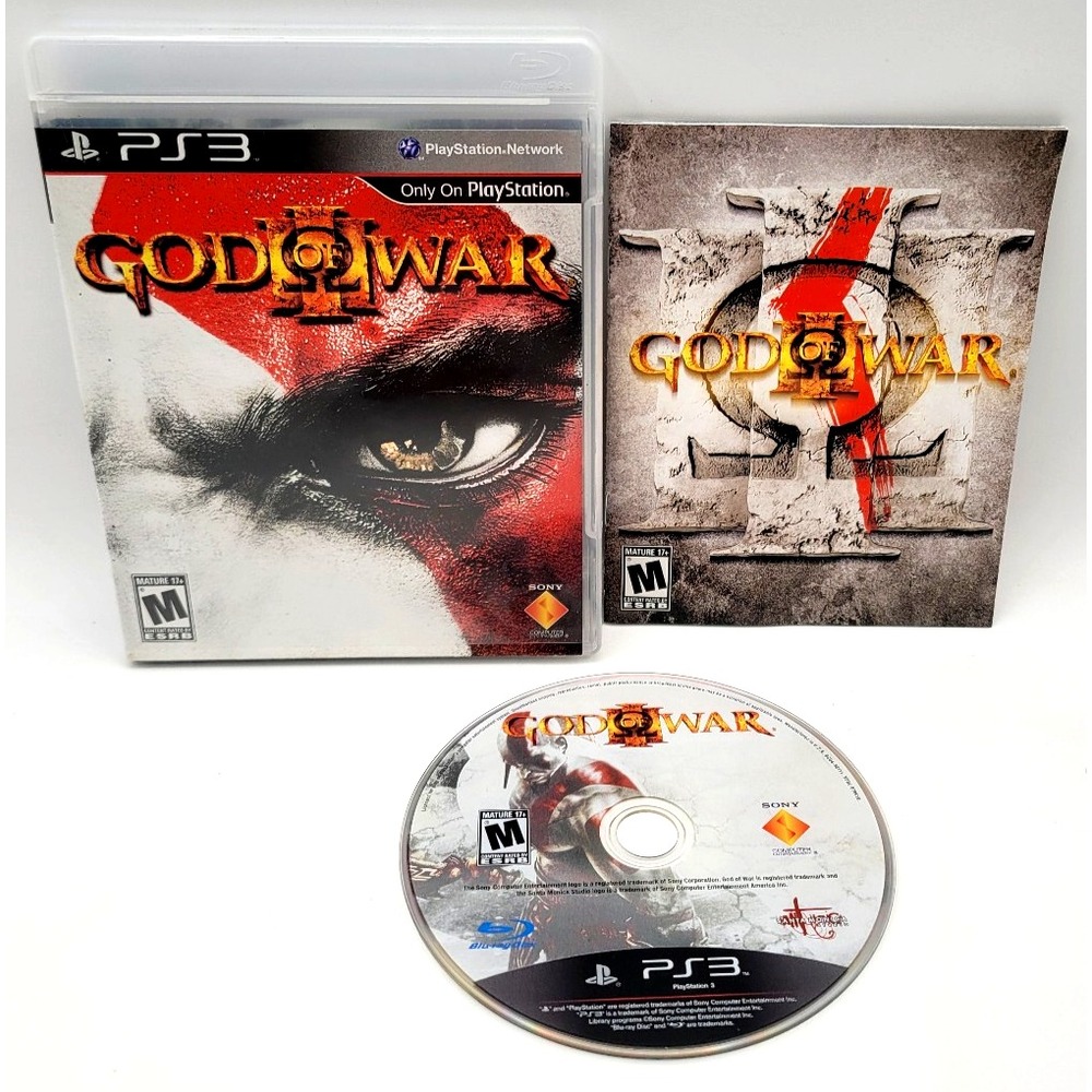 God of War 3 III (PlayStation 3, PS3) Complete & Tested Working